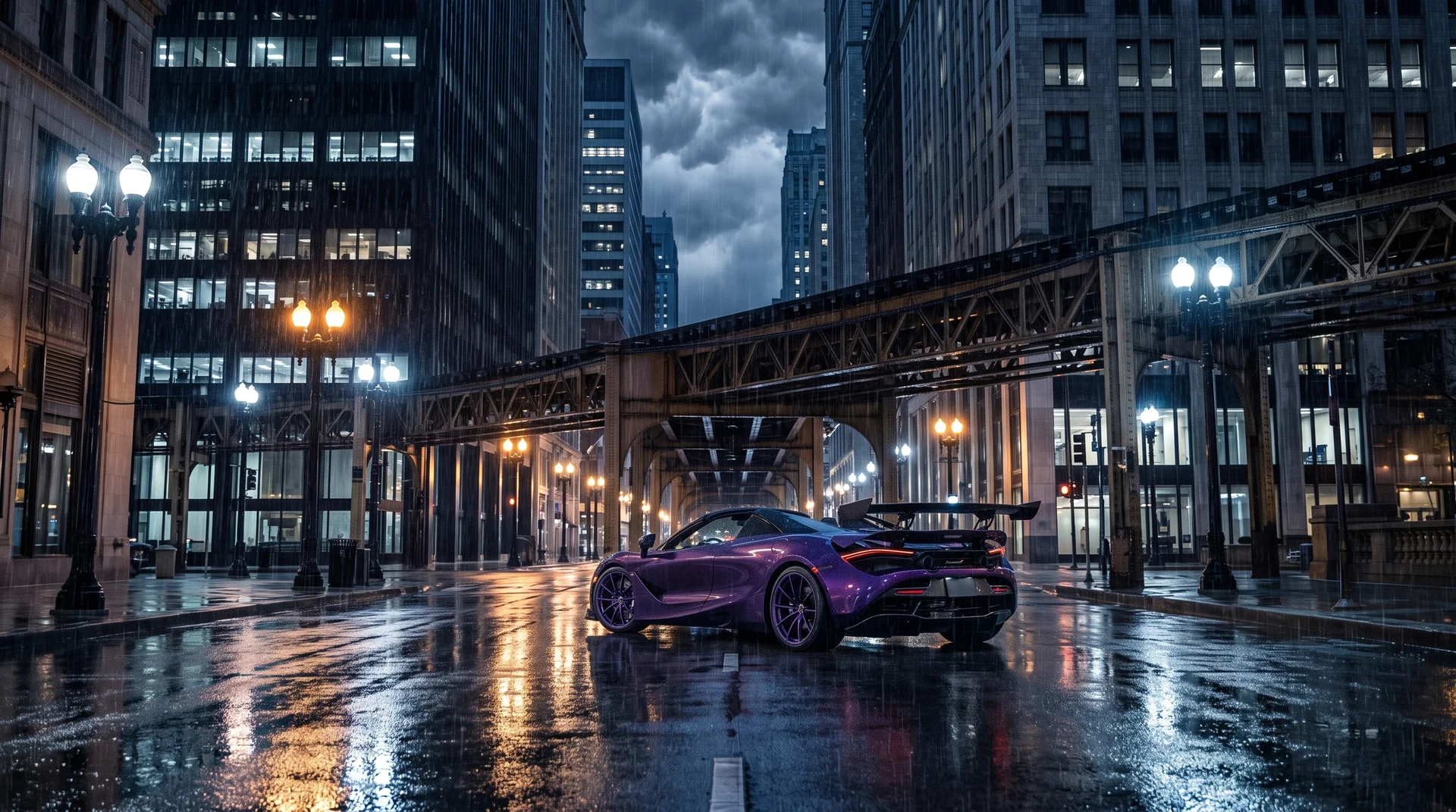 CJ - 720S SPYDER PURPLE — AI Studio shoot