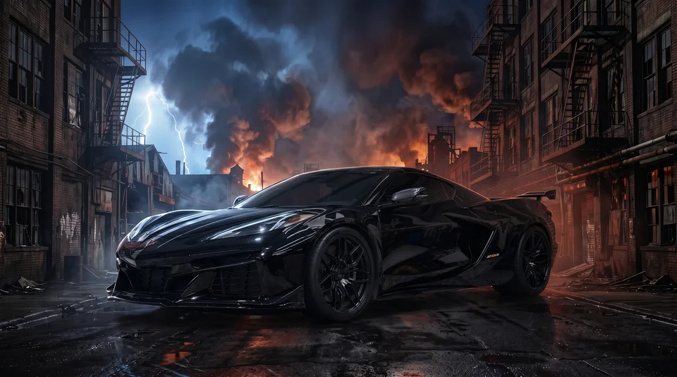 Malio C8 Z06 — AI Studio shoot