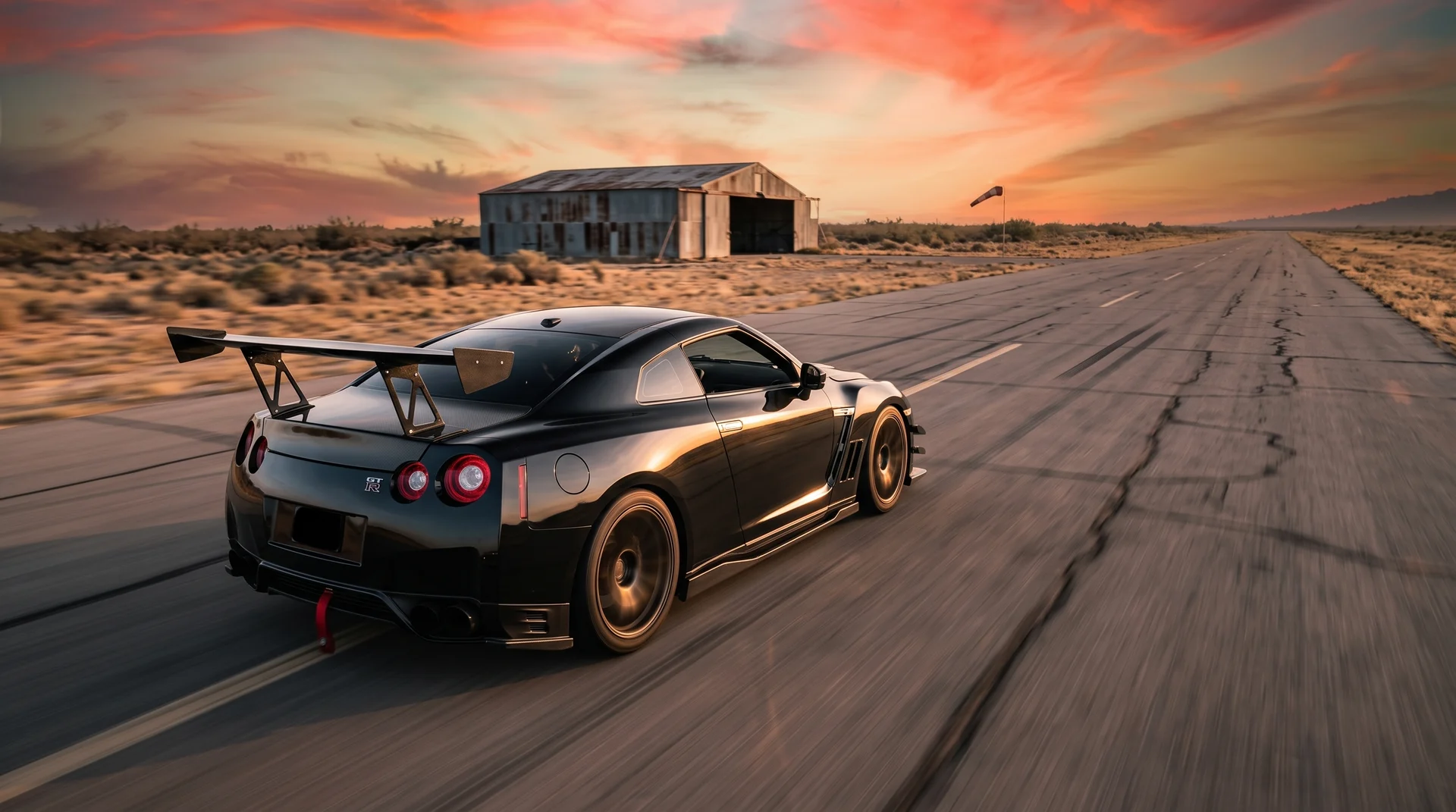 BIG WANG THEORY GTR — AI Studio shoot