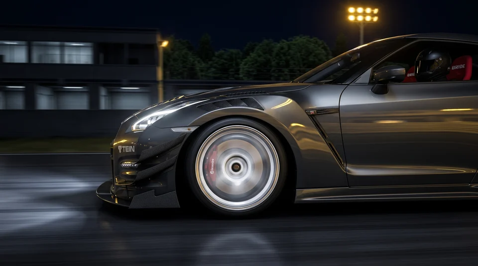 2010 Nissan GT-R — AI Studio shoot