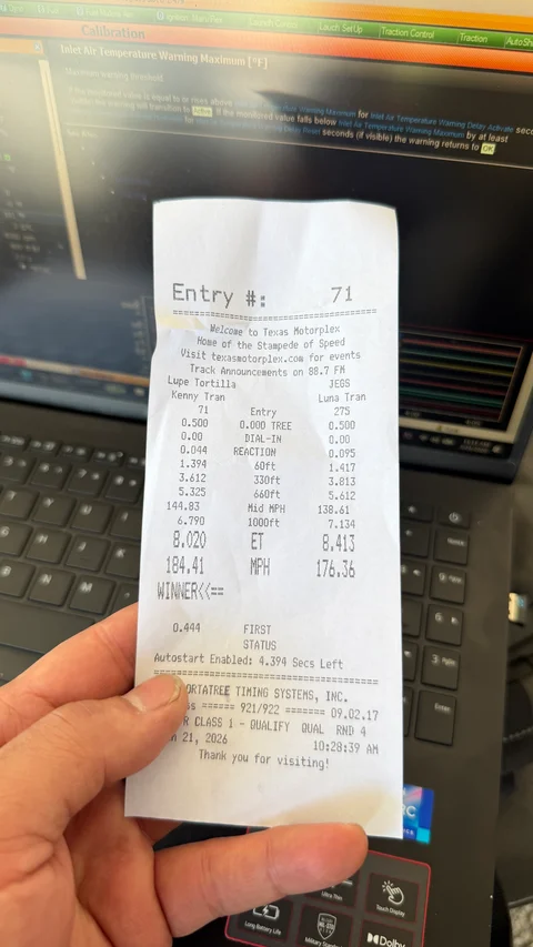 TWIN TURBO HURACAN time slip