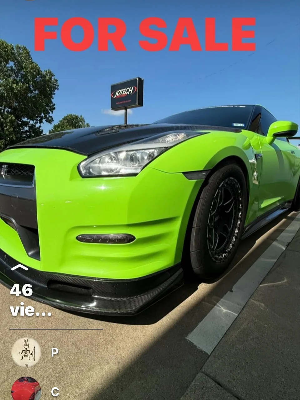 FOR SALE: Fully-built 2016 GTR by Jotech with great track history and maintenanc