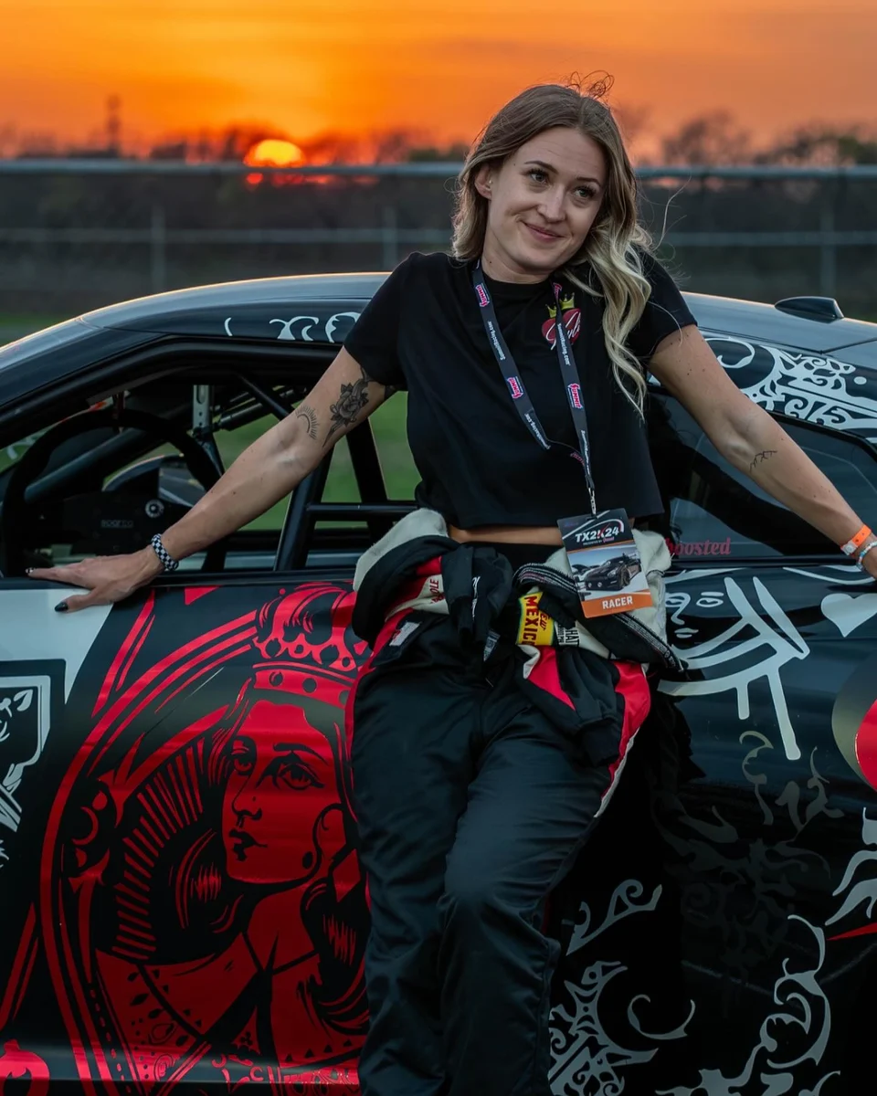Kyli @kyli.gtr 1500whp “Queen of Hearts” GTR.
- Qualified 4th 8.13@173mph in DC
