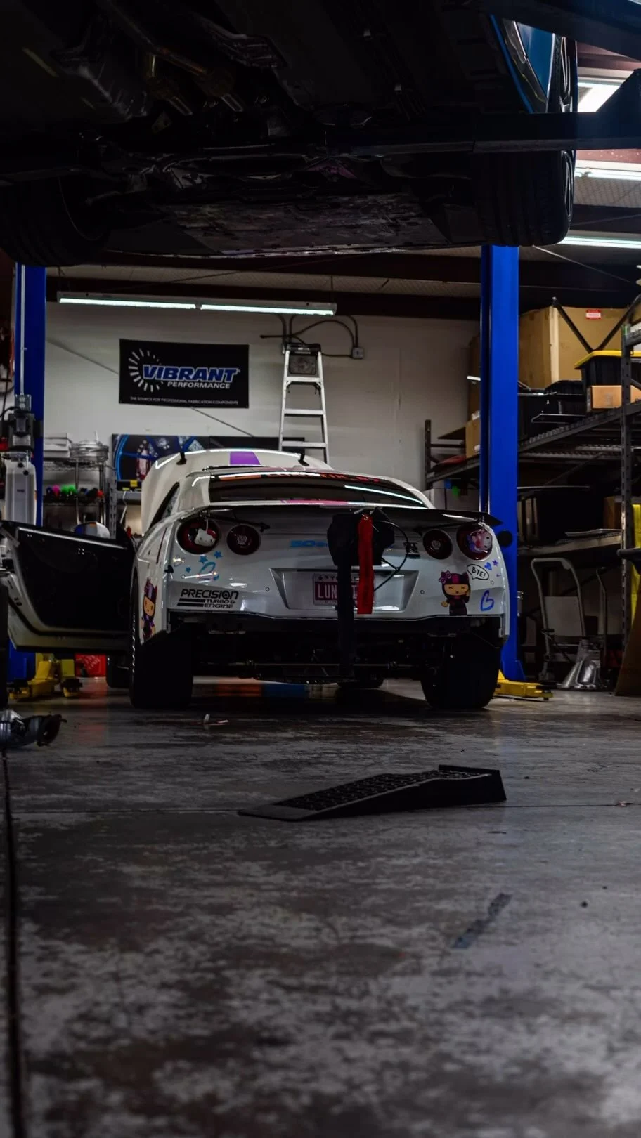 Getting Luna’s car ready for @rockymountainraceweek again starting this Sunday.