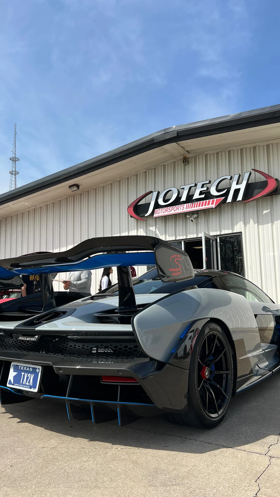 There’s always something badass rolling up here into G-Town @jotechmotorsports 
