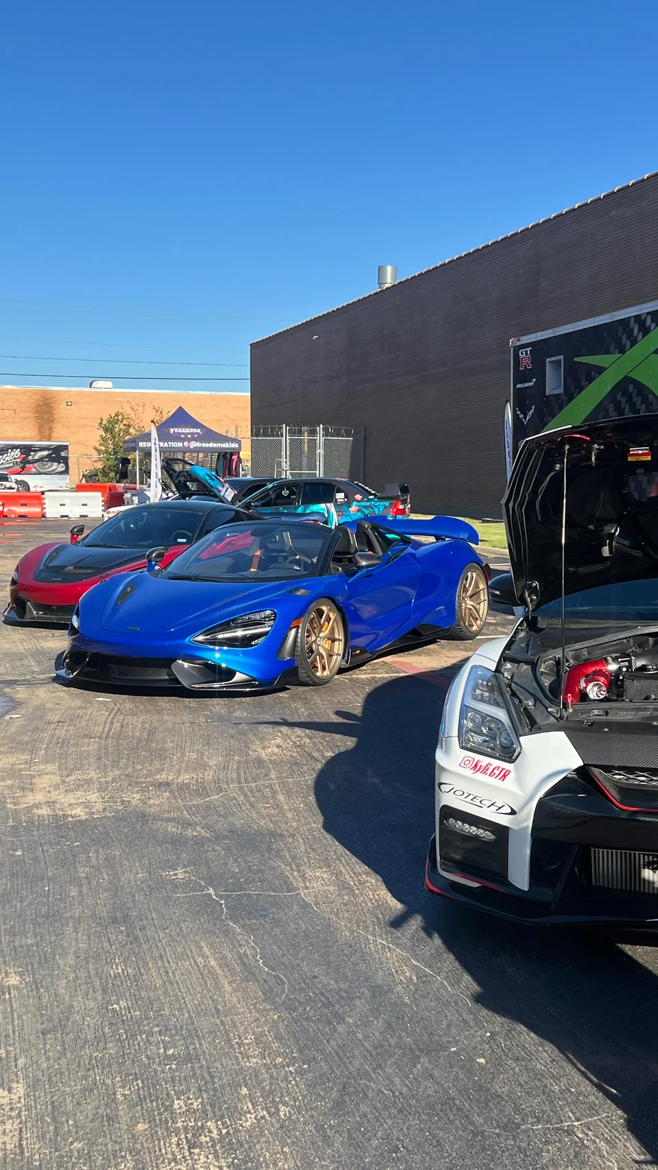 @theshopclubdallas car show and toy drive