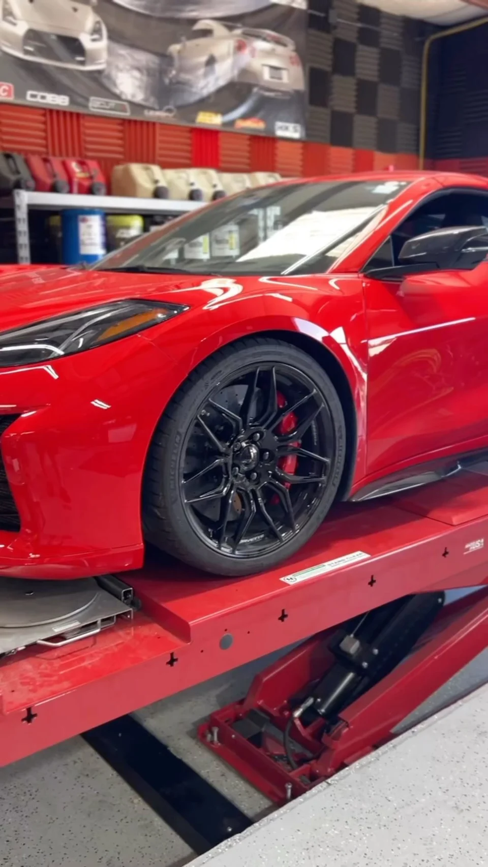 New Z06 equipped with Eventuri air intake, Fabspeed stainless exhaust and high f
