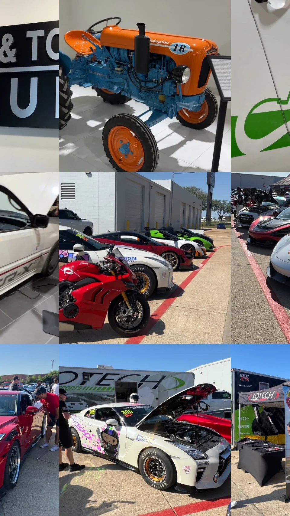 Great morning showing off our cars at @dfwcarandtoymuseum @carsandcoffeeoftexas