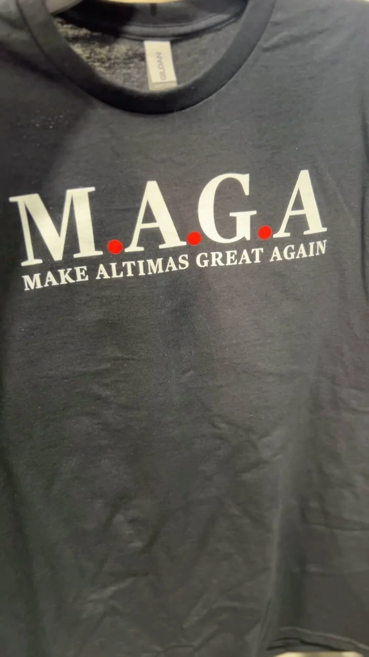 Just in: MAGA -  Make Altima Great Again merch available