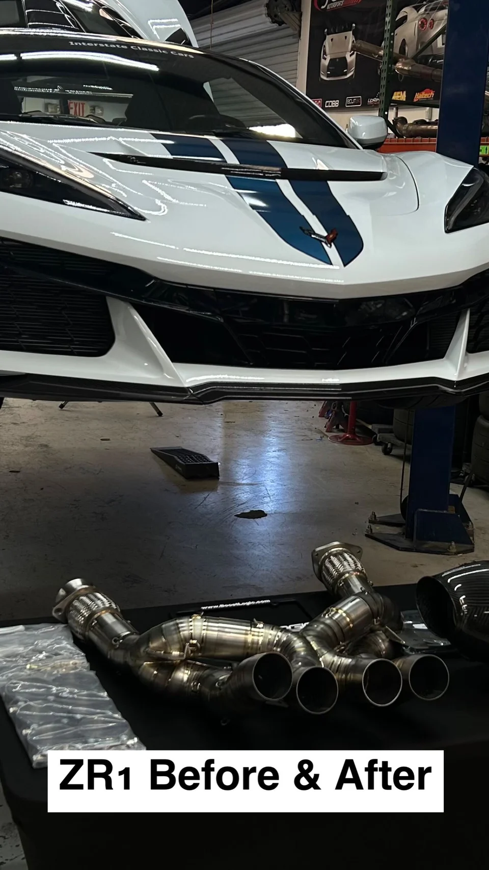 Jotech 🤝 @interstateclassiccars collaboration on this ZR1 coming in hot with a