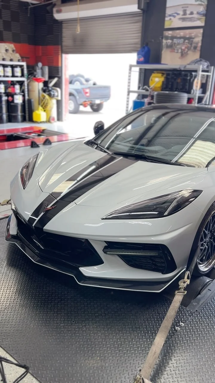 Zaven’s C8 Spyder making a stout 714whp / 710wtq on our #jotechstage3 kit utiliz