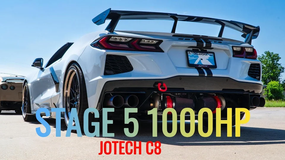 920WHP Chevy Corvette C8 Twin Turbo build here at Jotech Reveal!