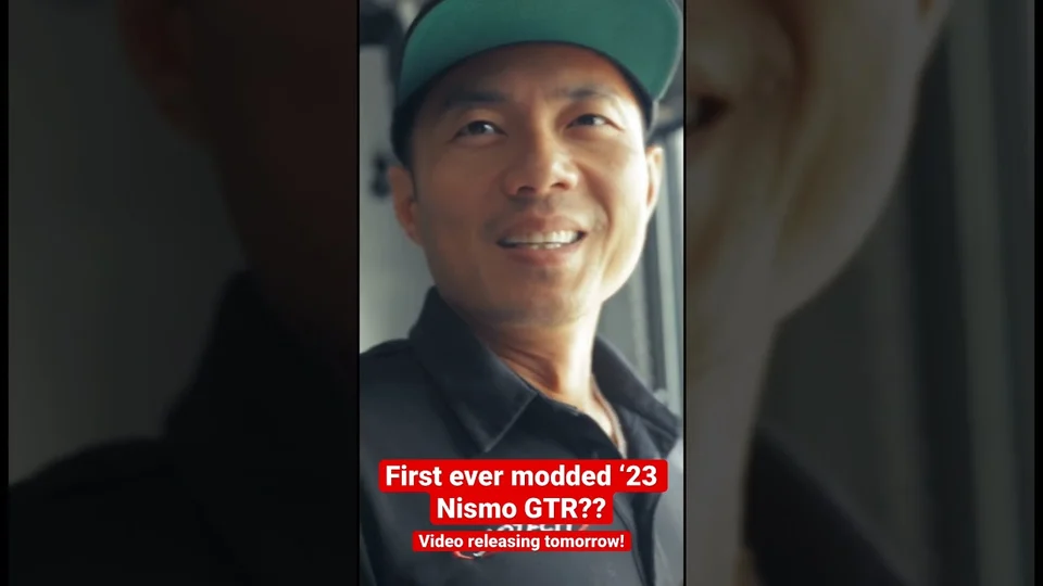 Is this the first ever modded ‘23 Nismo GTR? Tune in tomorrow to see the full vi