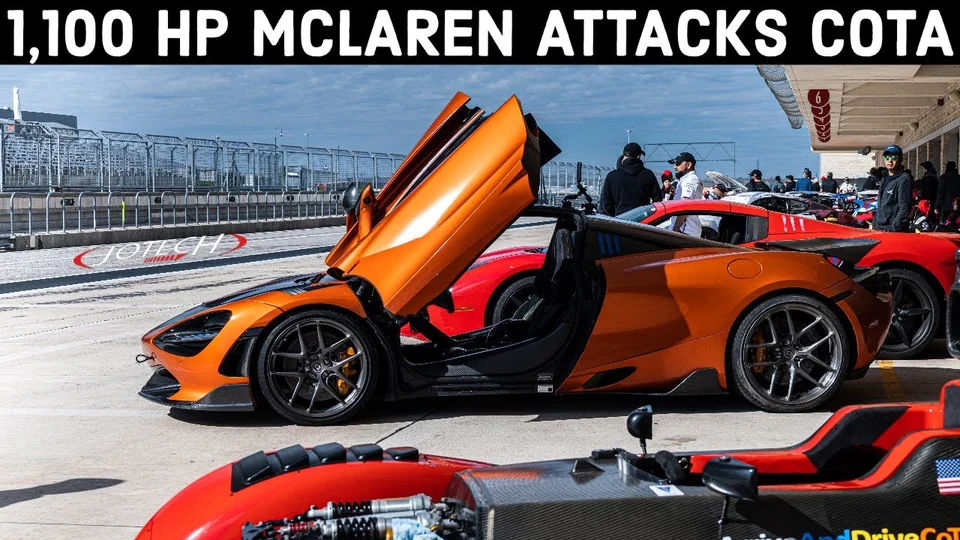 Street McLaren runs INCREDIBLY fast time at COTA | Jotech Race Days