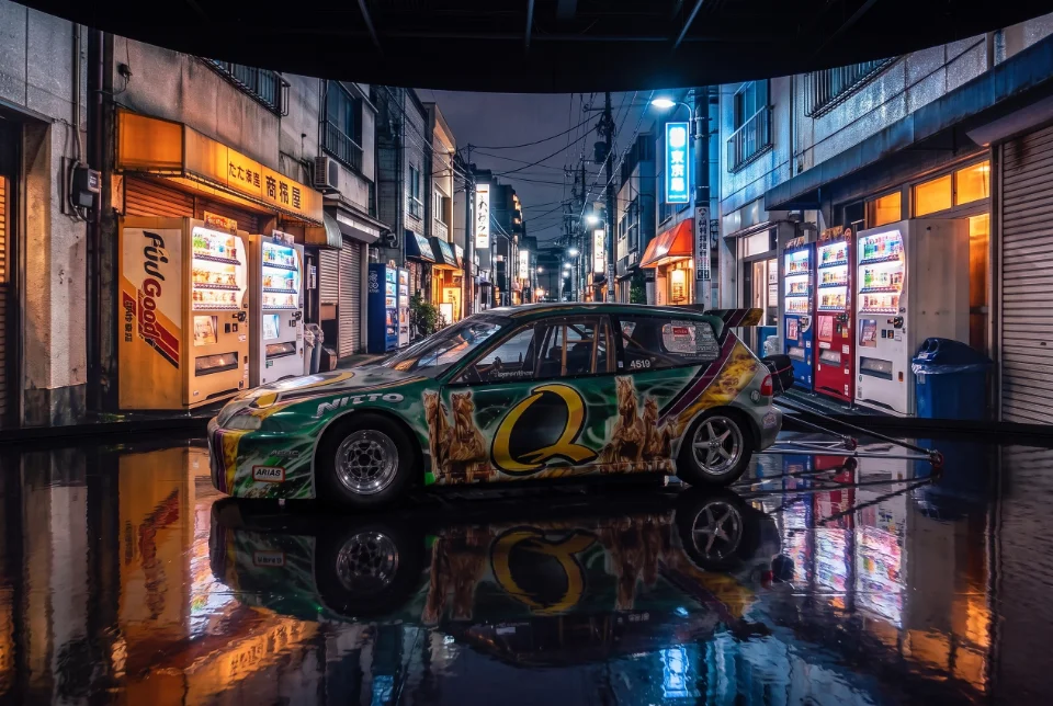 KENNY HONDA CIVIC RACE CAR