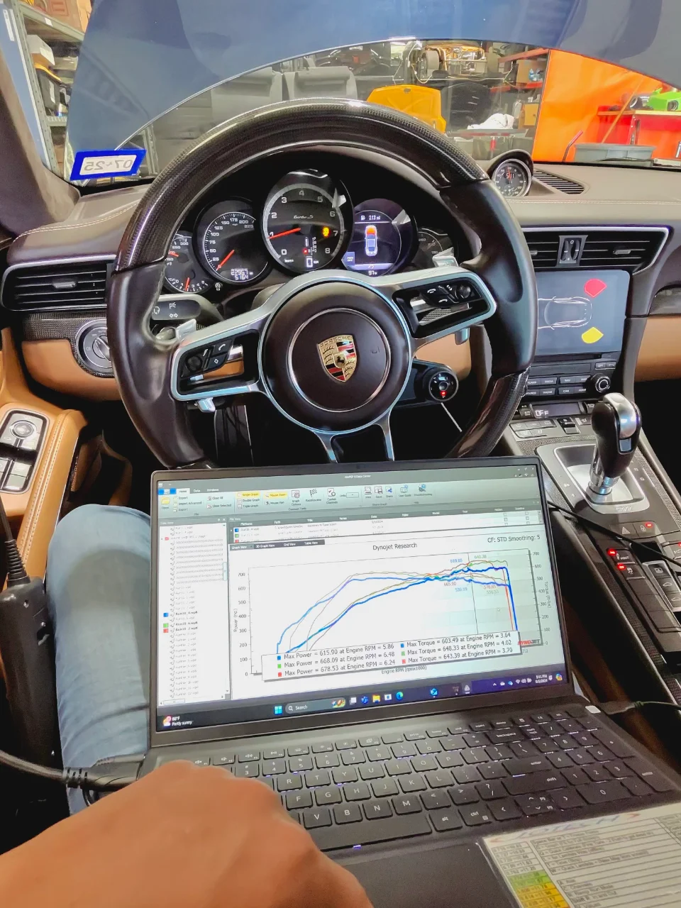 Dyno sheet // 679 whp